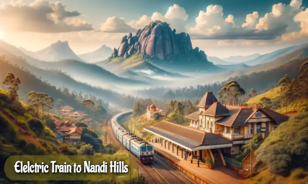 first electric train to nandi hills 