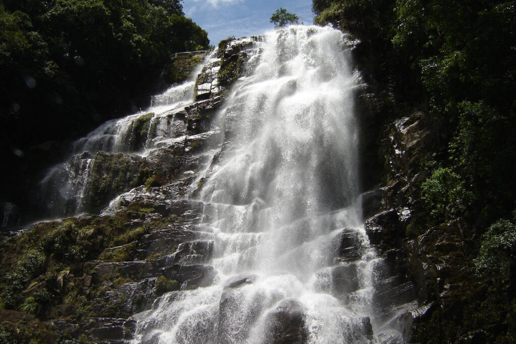 Vibrant Tyrshi Waterfall Jowai Meghalaya