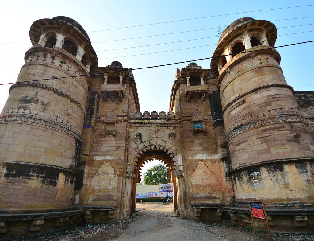 Gwalior fort gate 